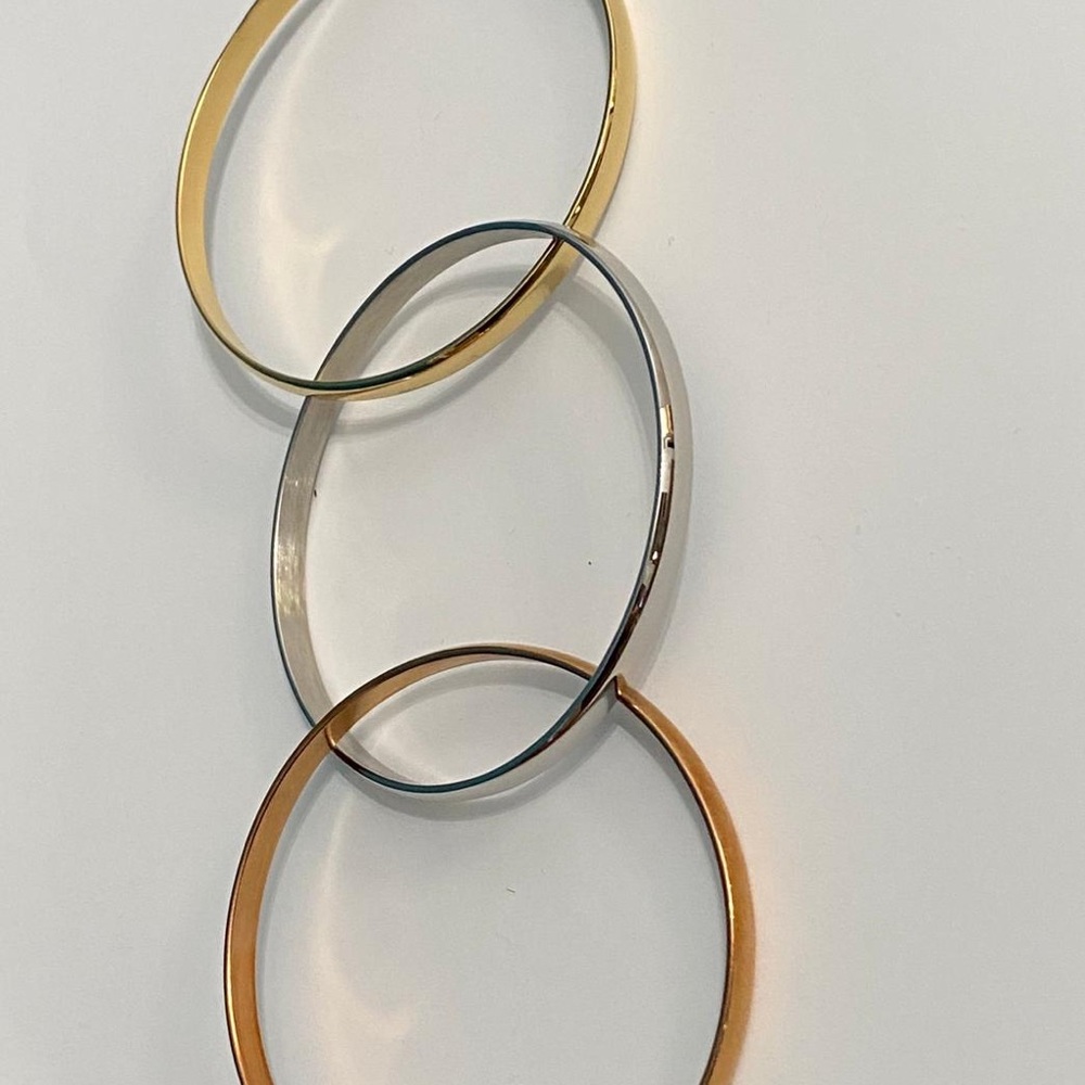 🌟 Three Tones Bangles🌟 - Picture 5 of 6